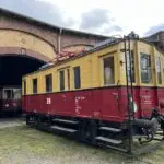 Der von der ISEG Arbeitsgruppe Dresden-Friedrichstadt betreute ET 188 521 der Schleizer Kleinbahn beim Dampfloktreffen 2025 (Foto: Axel Trendelenburg)